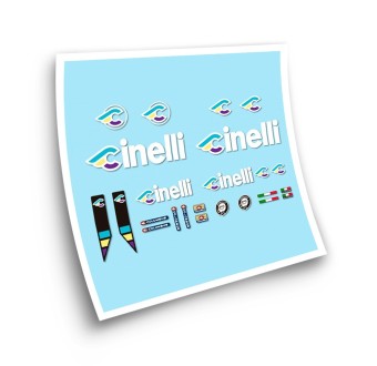 Stickers Pour Cadre de Velo Cinelli UCI SuperStar - Star Sam