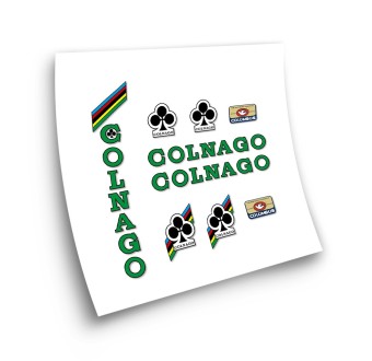 Colnago Columbus UCI Frame Bike Sticker Yellow-Green - Star Sam