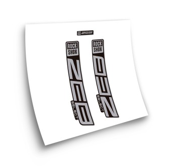 Stickers Pour Velo Rock Shox Zeb Select 2021 - Star Sam