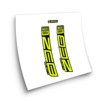 Stickers Velo Rock Shox Zeb Select Plus 2021 - Star Sam