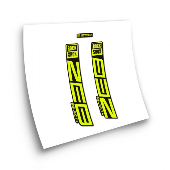 Stickers Velo Rock Shox Zeb Select Plus 2021 - Star Sam