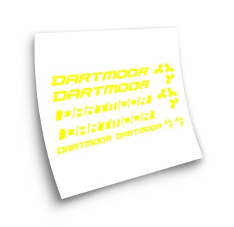 Dartmoor Frame Bike Sticker Choose Your Colour - Star Sam