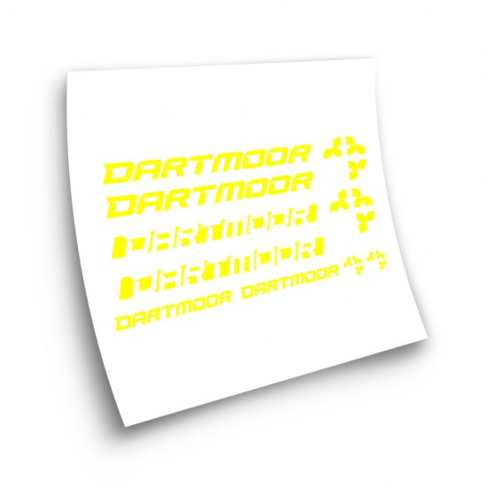 Dartmoor Frame Bike Sticker Choose Your Colour - Star Sam