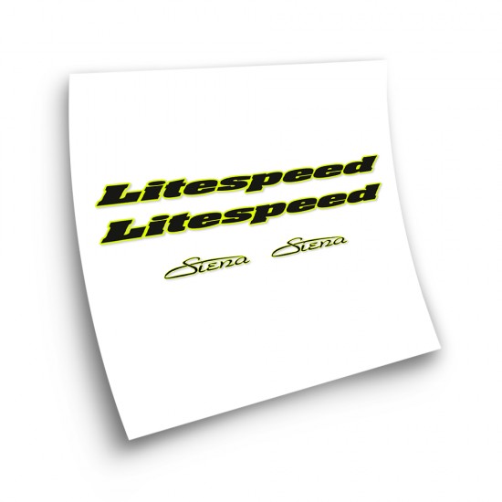 Litespeed  Siena Frame Bike Sticker Choose Colour - Star Sam