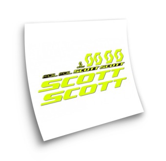 Scott Foil Frame Bike Sticker Choose Your Colour - Star Sam