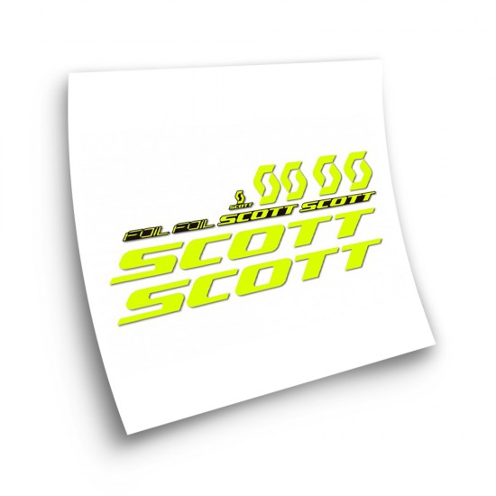 Stickers Pour Cadre de Velo Scott Foil vari couleur - Star Sam