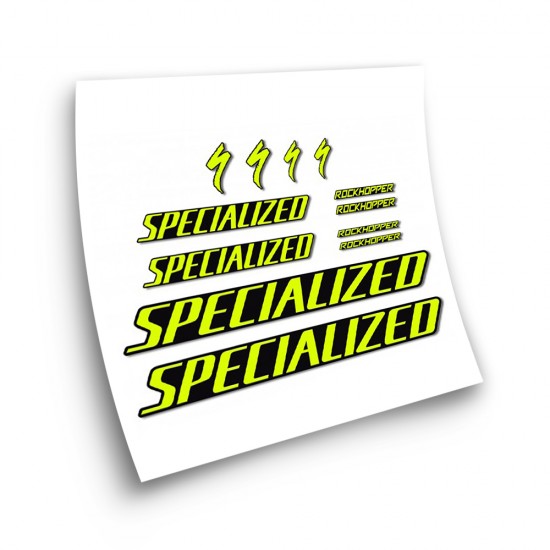 Stickers Pour Cadre de Velo Specialized Rockhopper 2021 - Star Sam