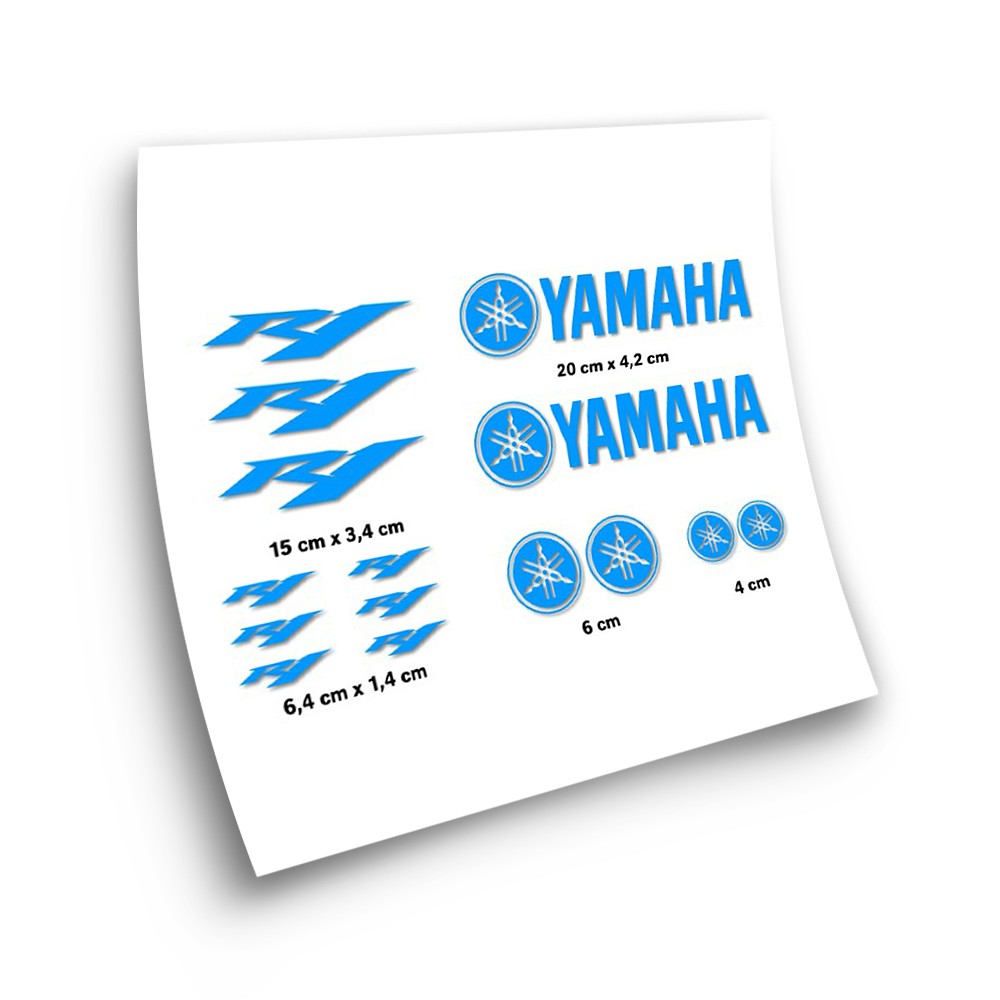 Yamaha Motorrad Aufkleber - Aufkleber in 3M Qualität - Star Sam