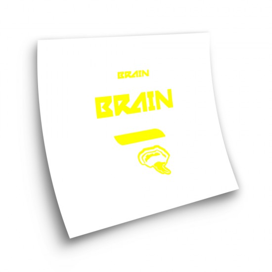 Stickers Pour Velo Fourche Rock Shox Brain Adhésif 29 - Star Sam