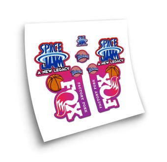 Stickers Pour Velo Fourche Fox Space Jam 2021 - Star Sam