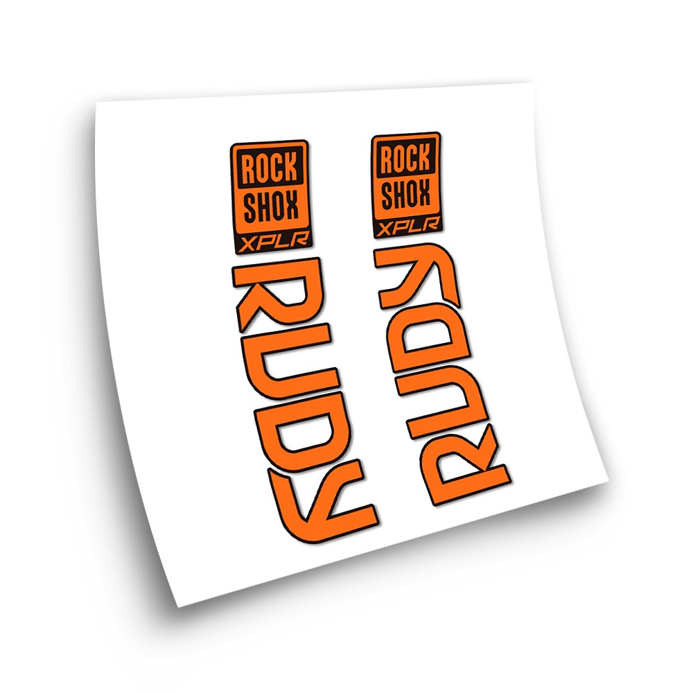 Rock Shox Rudy XPLR Gabel Fahrrad-Aufkleber Jahr 2022 - Star Sam