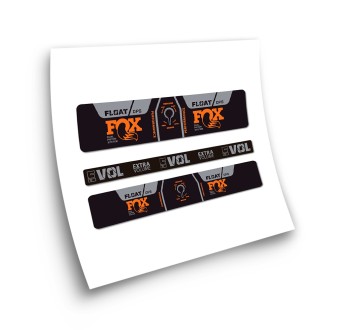 Fox Float Performance Shock Absorber Bike Sticker  - Star Sam