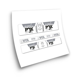 Fox Float Performance Shock Absorber Bike Sticker  - Star Sam