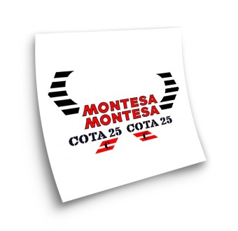 Autocollants Pour Motos Montesa Cota 25 C Set de Sticker - Star Sam