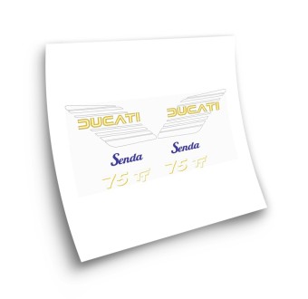 Autocolantes de Motocicleta Ducati Senda 75 TT Sticker Set - Star Sam