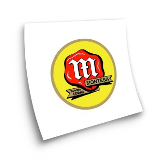 Pegatinas Para Moto Clasica Montesa Logo 55mm - Star Sam