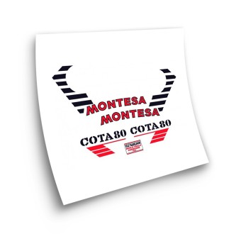 Autocollants Pour Motos Montesa Cota 80 Set de Sticker - Star Sam