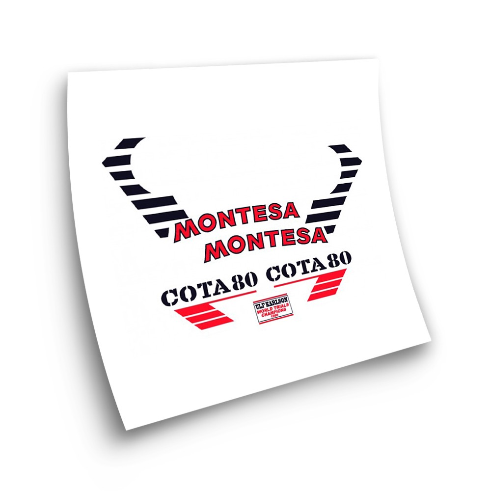 Montesa Cota 80 Sticker Set Motorbike Stickers  - Star Sam
