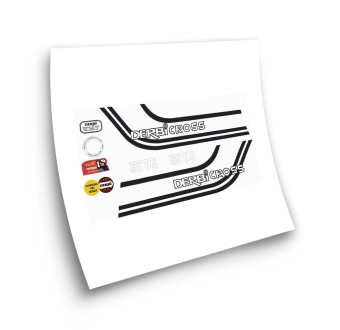 Moto Stickers Derbi Cross 50v4 Sticker Set - Star Sam