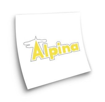 Adesivi Per moto Bultaco Alpina Sticker Giallo - Star Sam