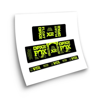 Stickers Pour Amortisseur de Velo Fox DPX2 2021 - Star Sam