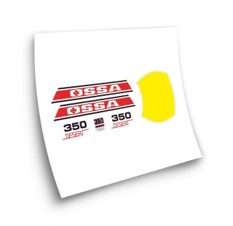 Ossa DESERT 350 Year 1980 Motorbike Stickers  - Star Sam