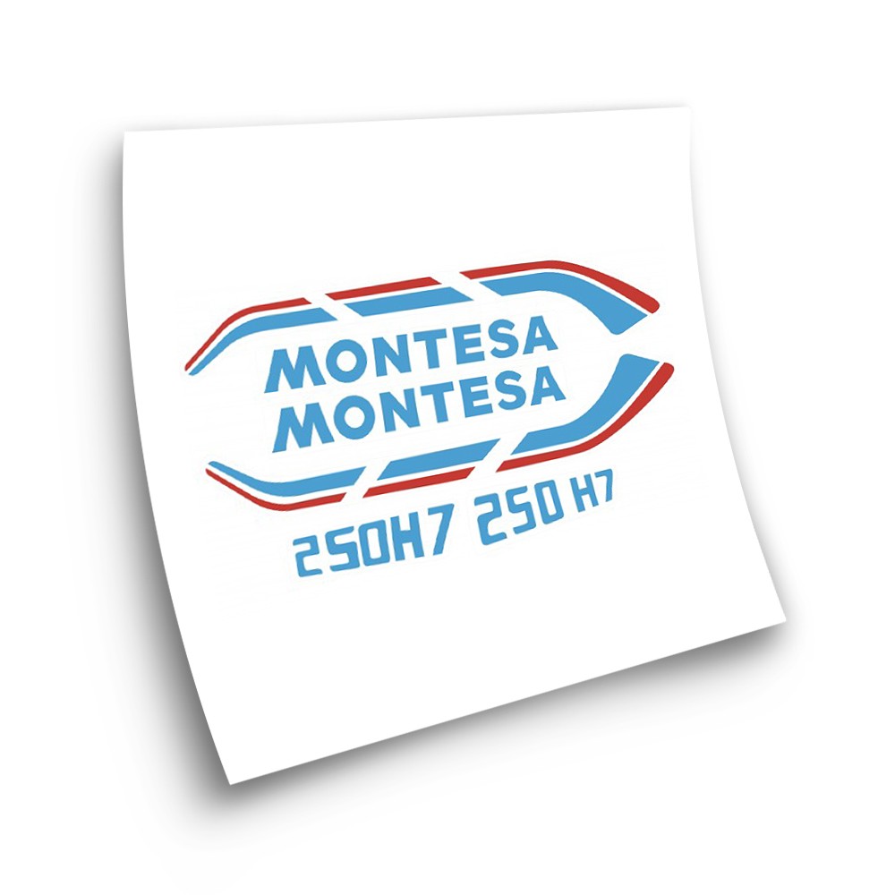 Montesa Hart 250 H7 Klebstoffs Motorrad Aufkleber  - Star Sam