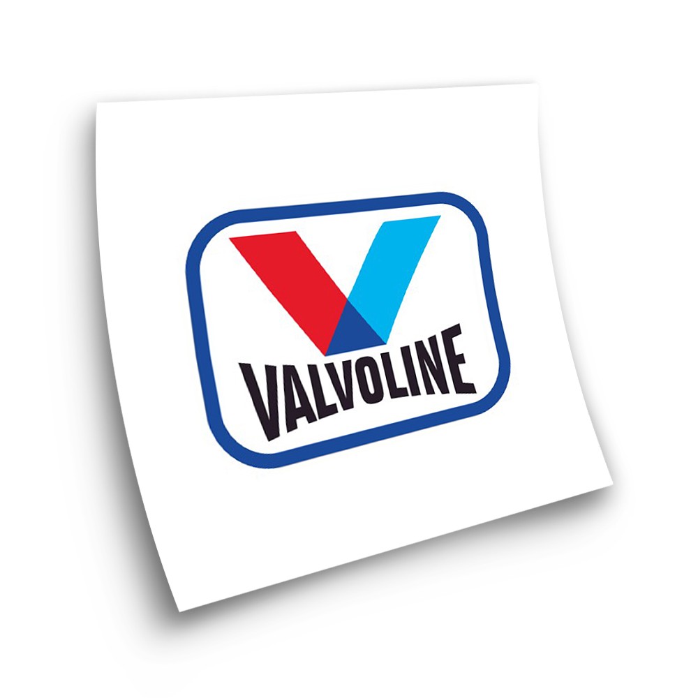 Valvoline Αυτοκόλλητα μοτοσικλέτας τετράγωνο αυτοκόλλητο - Star Sam