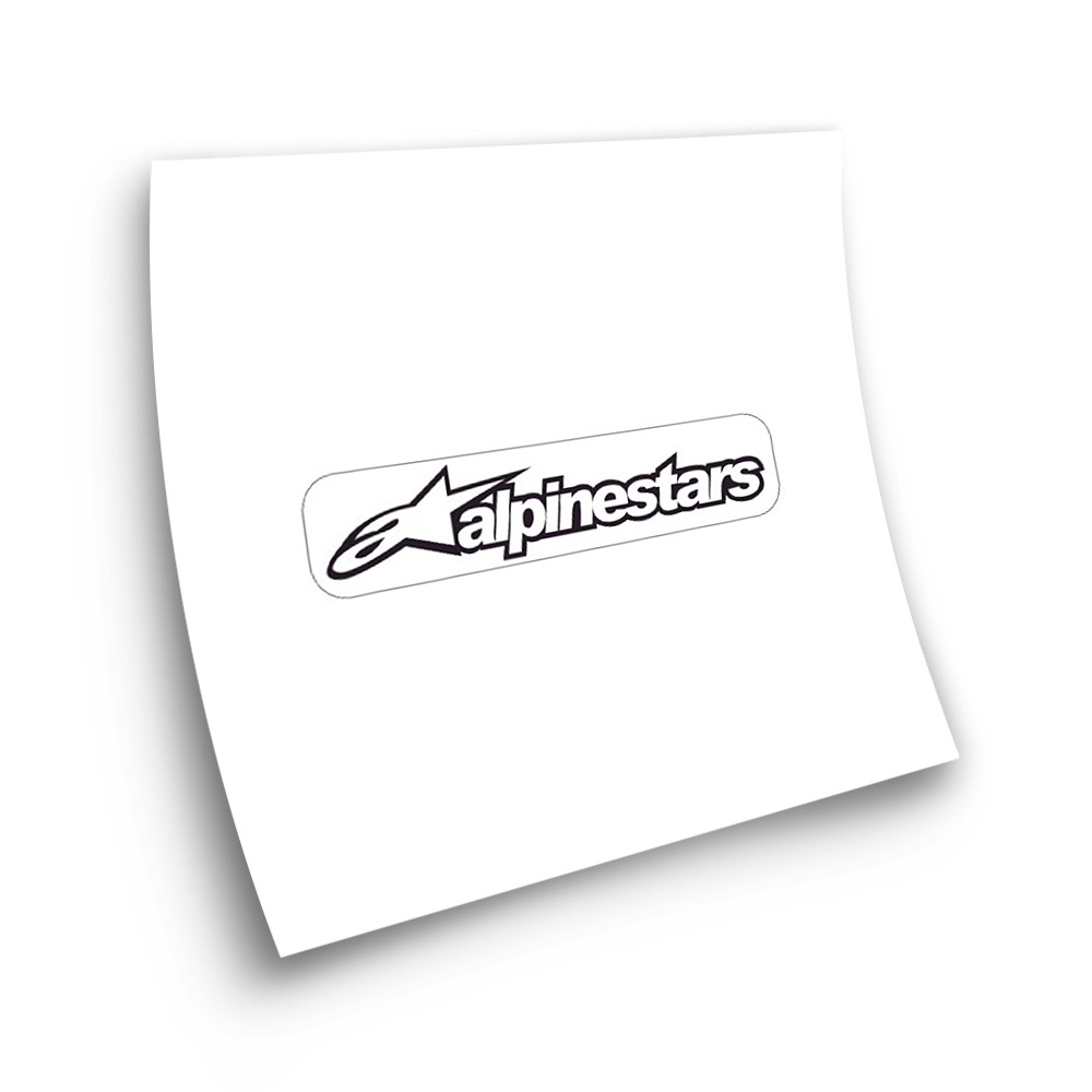 Autocollant Pour Motos Alpinestars Sticker Logo - Star Sam