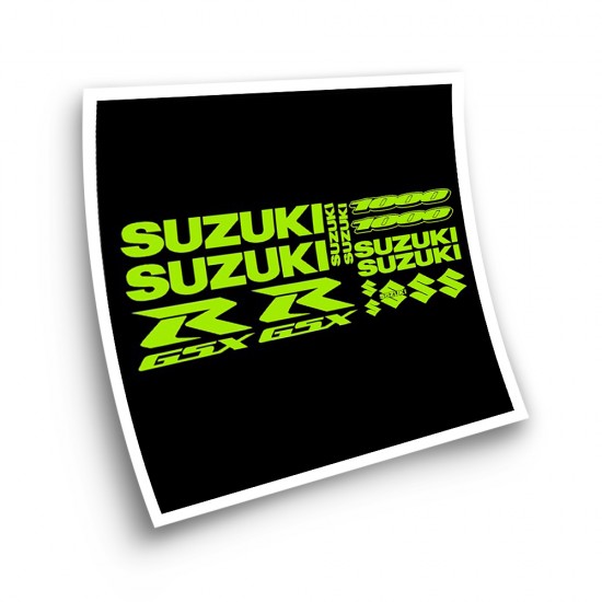 Adesivi Per Moto Suzuki GSXR 1000 Fluorescente - Star Sam