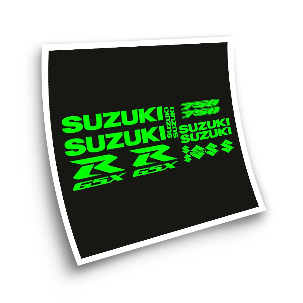 Autocollants Pour Motos Suzuki GSXR 750 Fluorescent - Star Sam
