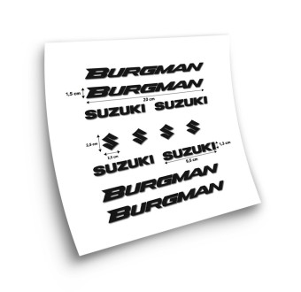 Suzuki Burgman Choose Colour Motorbike Stickers  - Star Sam