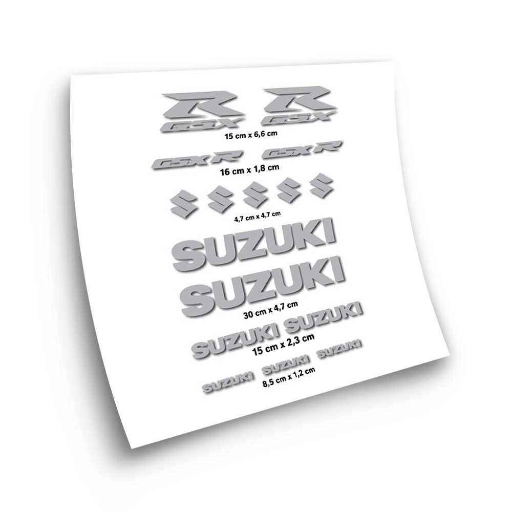 Suzuki GSXR Choose Your Colour Motorbike Stickers  - Star Sam