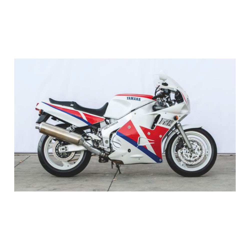 Pegatinas Moto Yamaha FZR 1000 Año 1990 Blanca - Star Sam