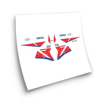 Yamaha FZR 1000 Motorbike Stickers 1990 White - Star Sam