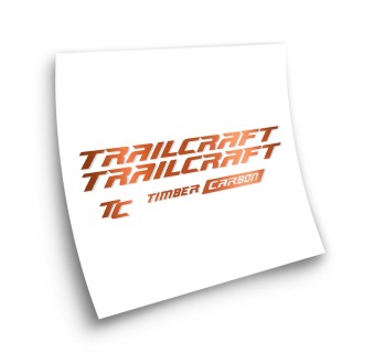 Adesivi per telai di biciclette Trailcraft Timber - Star Sam