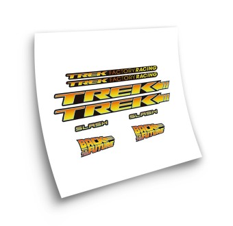 Trek Slash x Back to the Future Frame Bike Sticker - Star Sam