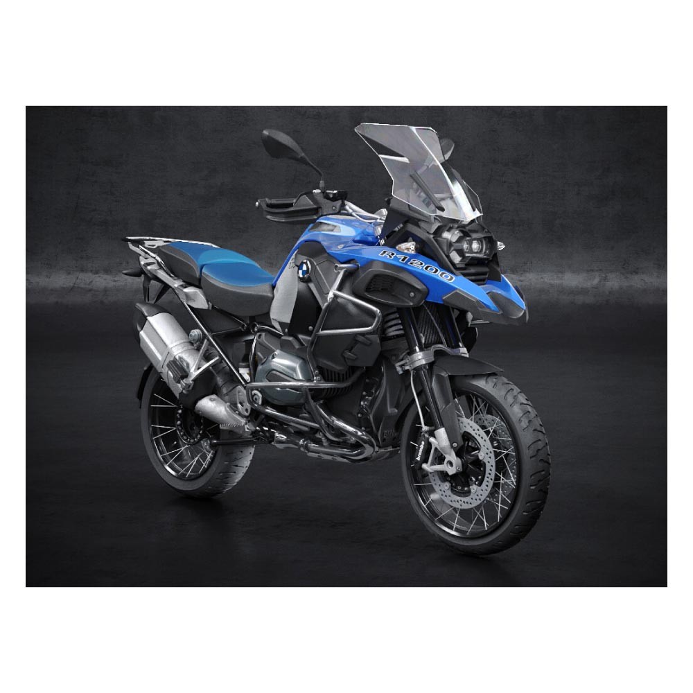 Adesivi Per Moto BMW R1200 GS  adventure NERO 2014-2018 - Star Sam