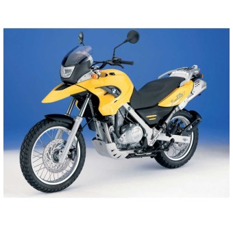 Motorrad Aufkleber BMW F650 GS  04-07 gelb- Star Sam