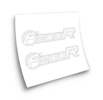 Stickers Moto BMW F800 R 09-11 branco - Star Sam