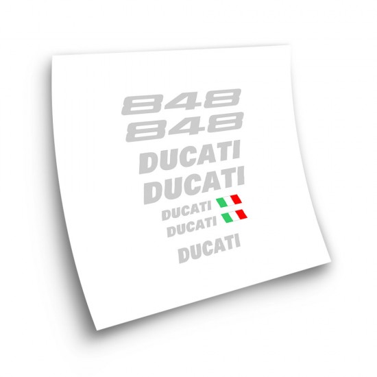 Pegatinas Para Moto Ducati Modelo 848 čierna - Star Sam