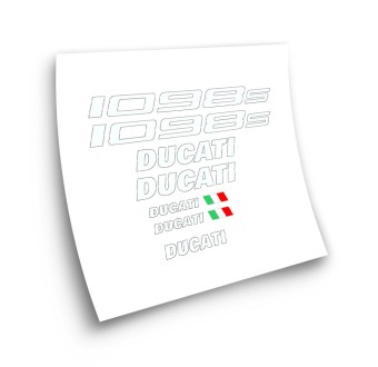 Ducati 1098  Motorbike Sticker Red Colour - Star Sam