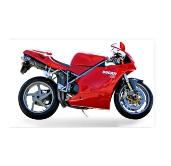 Adesivi Per Motocicletta Ducati 998 Testastretta - Star Sam