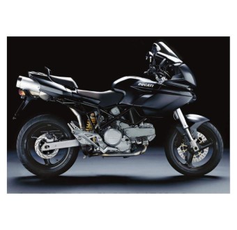 Autocollant Pour Motos Ducati 620 MULTISTRADA noir - Star Sam