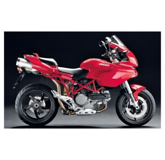 Naklejki na rower szosowy Ducati  620 MULTISTRADA Czerwony - Star Sam