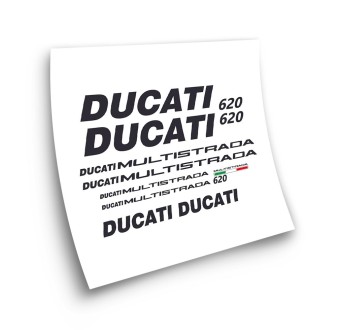 Ducat 620 MULTISTRADA  yellow  Motorbike Sticker Colour - Star Sam