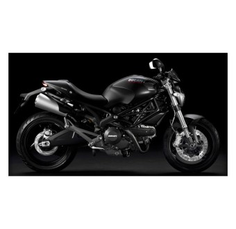 Autocollant Pour Motos Ducati 696 MONSTER noir - Star Sam