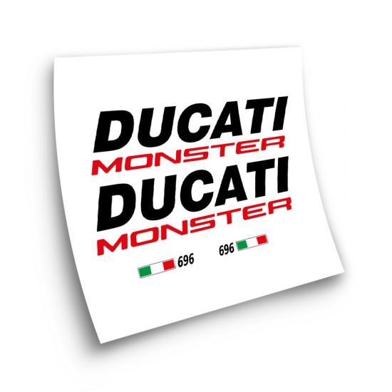 Pegatinas Para Moto De Carretera Ducati 696 MONSTER biela- Star Sam