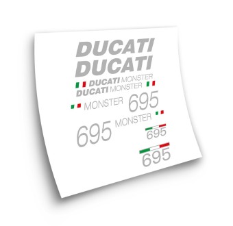 Autocollant Pour Motos Ducati 695 MONSTER noir - Star Sam