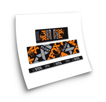 Stickers Pour Amortisseur Velo Fox Float X Performance Elite 2022 - Star Sam